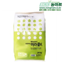 미라클K 20kg 토양살포 유기농 천연가리 미량요소 원적외선 음이온 이삭